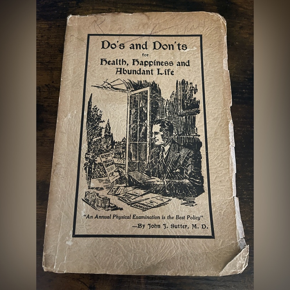 Vintage Book - Signed